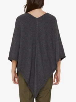 ESPRIT Ponchos & Kimonos Cape Dames Grafiet -Dameskleding Verkoop Winkel 5ce1cea5dc4f21d085af61ff1e8dbe5f
