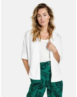 Gerry Weber Tussenjassen Tussenjas Dames Wit -Dameskleding Verkoop Winkel 5d15ac7d1e2e9fa0d2aad8c11f5e4dd6