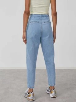 Boyfriend Tapered Jeans Line Dames Lichtblauw -Dameskleding Verkoop Winkel 5d48eec01bd091d30a1f9ae06b22457a