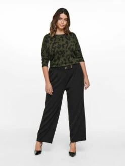 ONLY CARMAKOMA Shirts Met 3/4 Mouw Shirt Dames Groen -Dameskleding Verkoop Winkel 5d8a3190d9b7b463247e7a27df4e168d