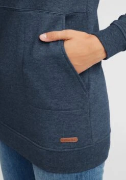 OXMO Lange Truien Trui Vilma Dames Blauw -Dameskleding Verkoop Winkel 5eb6f20e8893e4b4efad34c3bb6ad728