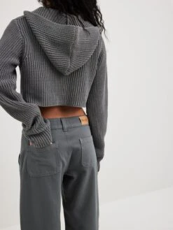 NA-KD Hoodies Trui Dames Grijs -Dameskleding Verkoop Winkel 5edb2a0b4532e3688280db7765584951