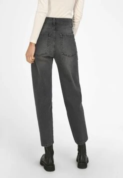 Mom Jeans Loosefit Jeans Dames Grijs -Dameskleding Verkoop Winkel 600d116560f2a0bd22b53d01dc63718e