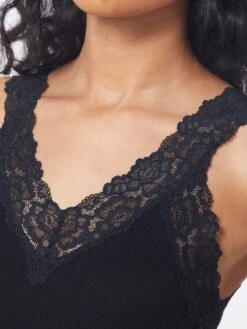 Rosemunde Kanten Tops Top Dames Zwart -Dameskleding Verkoop Winkel 60182a7b7147befc0689939ba98e417a