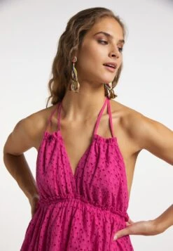 IZIA Zomerjurken Zomerjurk Dames Pink -Dameskleding Verkoop Winkel 601f111332f99c9b78966d2a2aa79a1d
