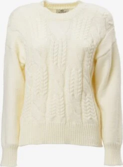 Basic Truien Trui Dames Crème