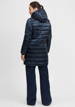 OXMO Wintermantels Wintermantel Sofia Dames Blauw -Dameskleding Verkoop Winkel 616f2dab6ef38951bdd3719e2e2f8c4b