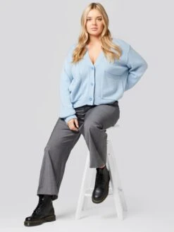 Vesten Gebreid Vest Abby Dames Lichtblauw -Dameskleding Verkoop Winkel 62942f84282919565279f9567537df29