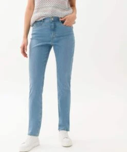 BRAX Jeans Slimfit Jeans Mary Dames Lichtblauw -Dameskleding Verkoop Winkel 643ecc3a52a27b70473c1667d86d785e