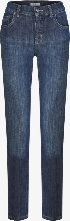 Angels Straight Regular Jeans Dolly Dames Blauw