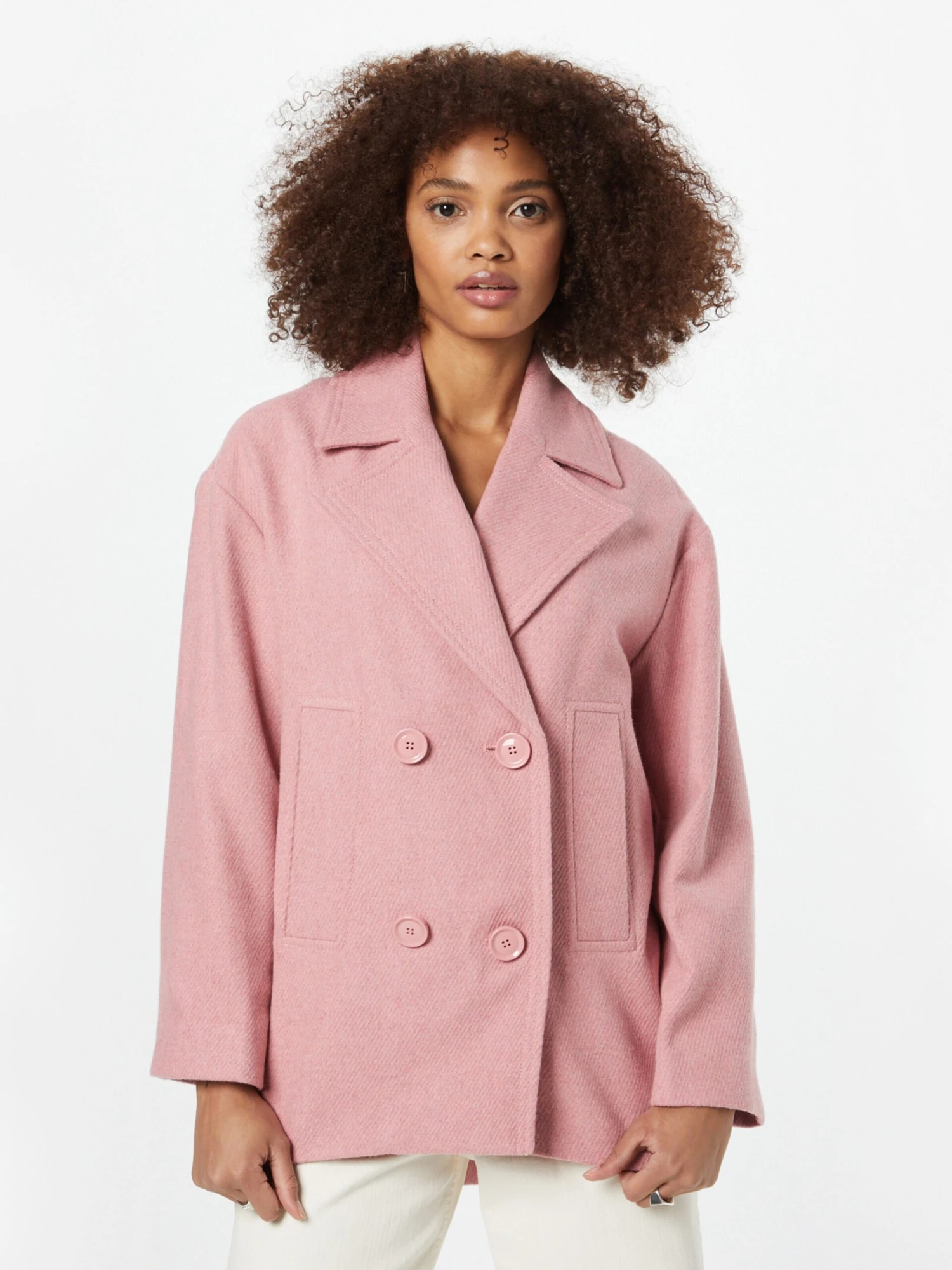 Sisley Korte Mantels Tussenmantel Dames Rosa 5 Sisley Korte Mantels Tussenmantel Dames Rosa - Afbeelding 3