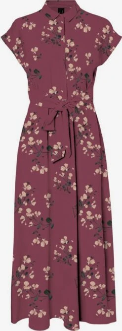 Vero Moda Maxi Jurken Jurk Dames Purper