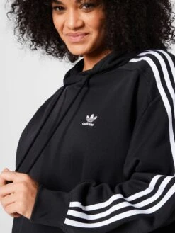 Adidas Originals Hoodies Sweatshirt Dames Zwart -Dameskleding Verkoop Winkel 687cacb58652910d3c67963fbc86864e