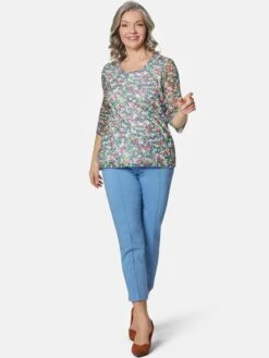 GOLDNER Shirts Met 3/4 Mouw Shirt Dames Wit -Dameskleding Verkoop Winkel 68b7d671e60b9b2d0c3f1ca729eb4fcb