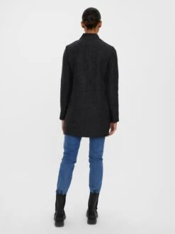 Vero Moda Korte Mantels Tussenmantel Katrine Dames Antraciet -Dameskleding Verkoop Winkel 6904abc19798e3916594ea17e71fc6fb