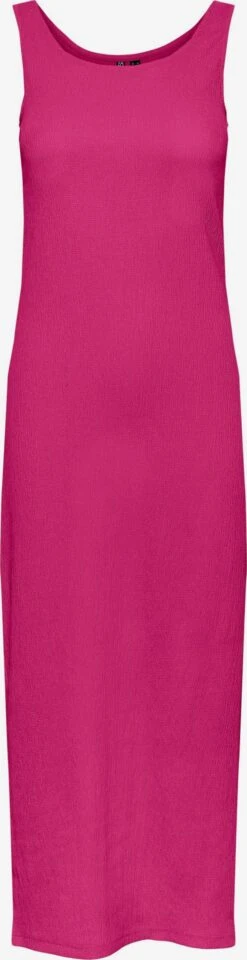 Pieces Maxi Jurken Jurk Luna Dames Donkerroze