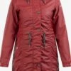 Usha Regenmantels Functionele Mantel Dames Donkerrood -Dameskleding Verkoop Winkel 6a1c2bcfe67eb67948028d9af0786f52