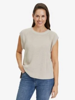 Betty Barclay Truien Zonder Mouwen Trui Dames Sand -Dameskleding Verkoop Winkel 6b32fea350a61f29c3c27e7e00d17646