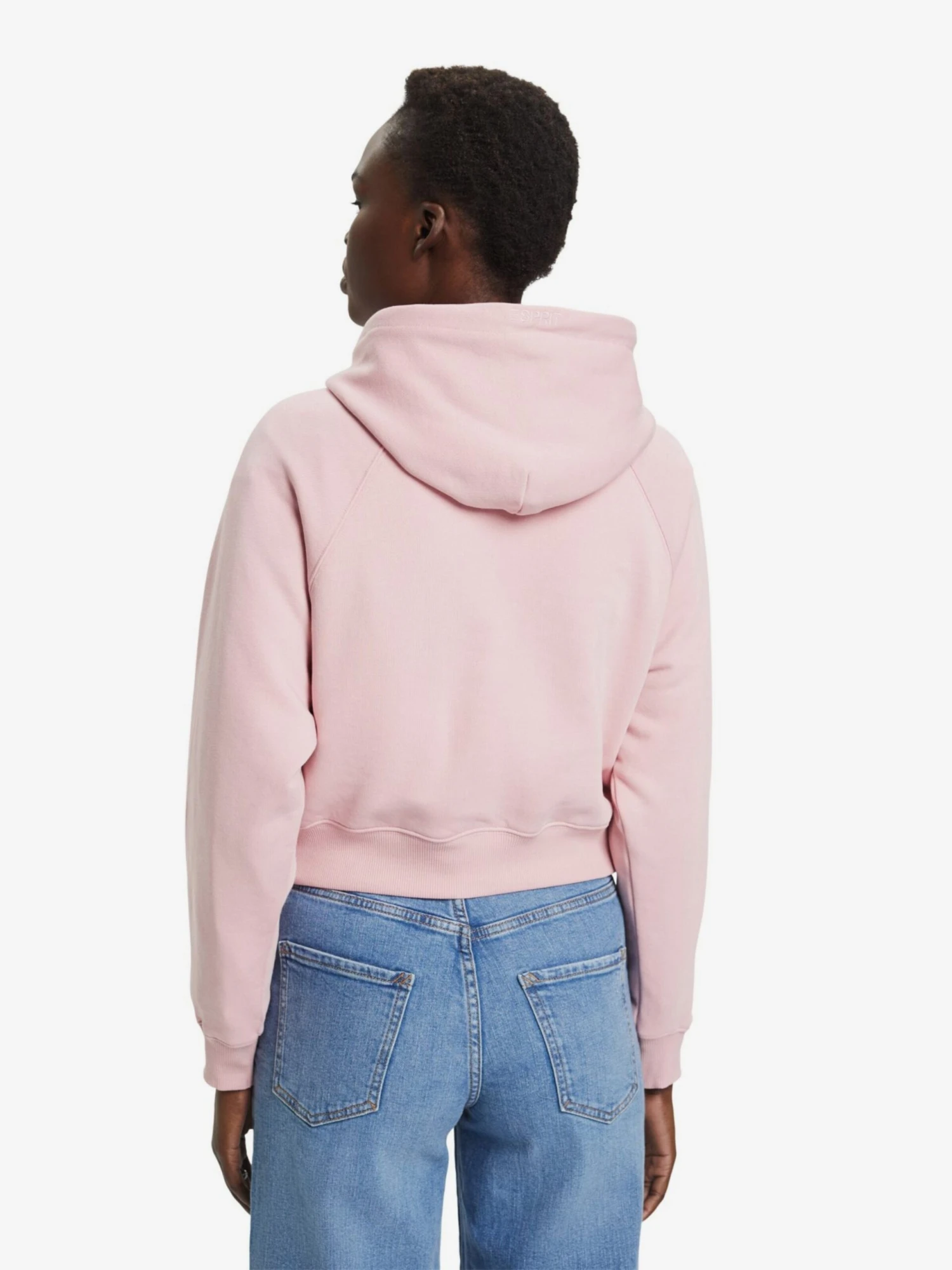 ESPRIT Hoodies Sweatshirt Dames Pink 5 ESPRIT Hoodies Sweatshirt Dames Pink - Afbeelding 3