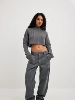 NA-KD Hoodies Trui Dames Grijs -Dameskleding Verkoop Winkel 6b7799d7b3b1e6952ce50e1b6a0e3697