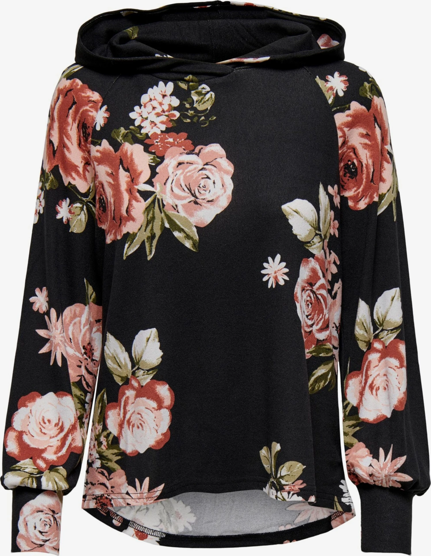 ONLY Hoodies Trui ELCOS EMMA Dames Zwart 3 ONLY Hoodies Trui ELCOS EMMA Dames Zwart