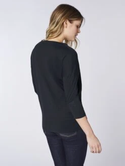 Shirts Met 3/4 Mouw Shirt Dames Zwart -Dameskleding Verkoop Winkel 6c37411b0dba1e071355df77d7b58987