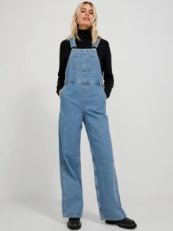 JJXX Tuinbroeken Wide Leg Tuinbroek Jeans Lean Dames Blauw -Dameskleding Verkoop Winkel 6d9a3dd31f8df78ca1d85d9fa176fd2b