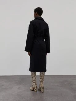 EDITED Wollen Mantels Tussenmantel Tosca Dames Zwart -Dameskleding Verkoop Winkel 6e94411b72c9a8254d59c8e514f2c5a2