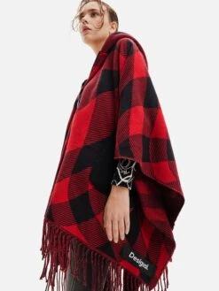 Desigual Ponchos & Kimonos Cape Dames Rood 10 Desigual Ponchos & Kimonos Cape Dames Rood -Dameskleding Verkoop Winkel 6eace9d8a85a03a22c6afe43e8cabaa3
