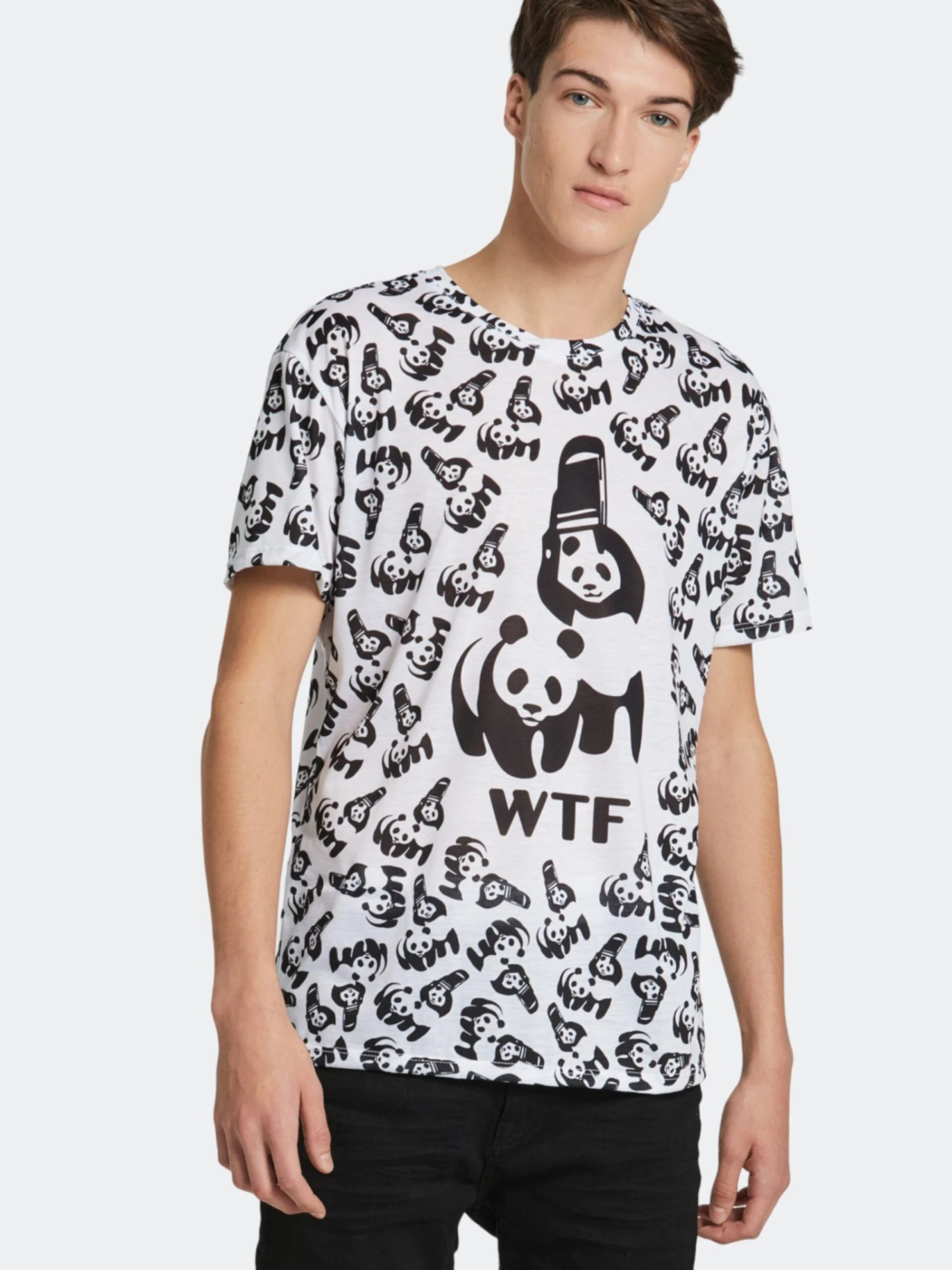 Mr GUGU & MISS GO T-shirts Shirt WTF Dames Wit 7 Mr GUGU & MISS GO T-shirts Shirt WTF Dames Wit - Afbeelding 5