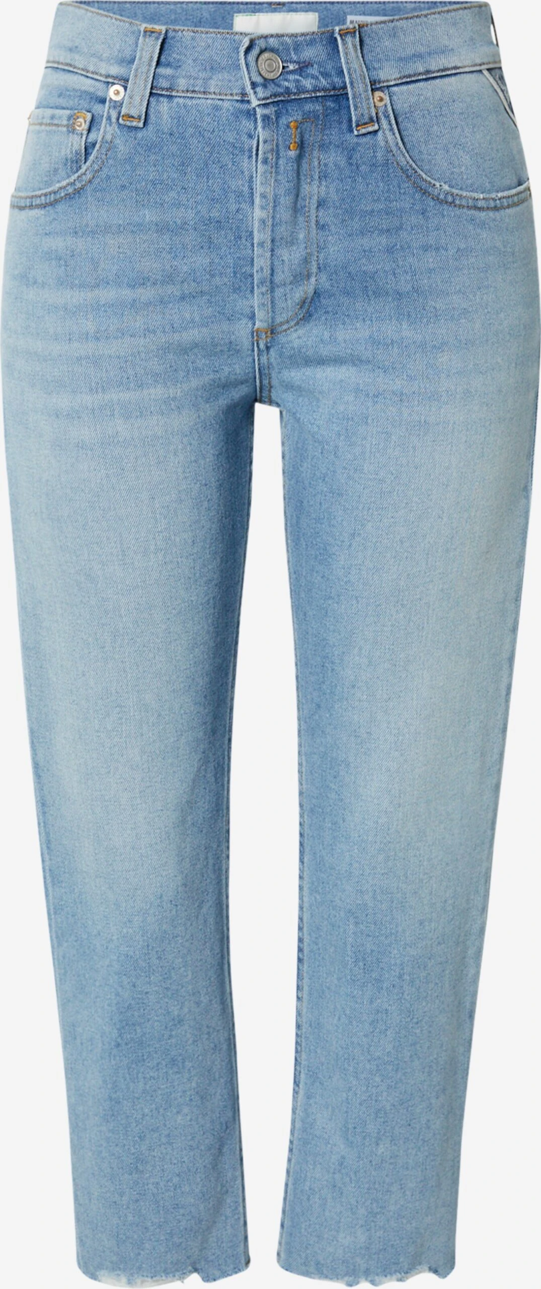 Replay Straight Regular Jeans Maijke Dames Blauw 3 Replay Straight Regular Jeans Maijke Dames Blauw