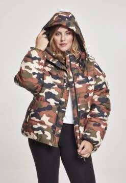 URBAN CLASSICS Winterjassen Winterjas Boyfriend Camo Dames Gemengde Kleuren -Dameskleding Verkoop Winkel 6f68cfe3943ff08d3644e7f1c3643032