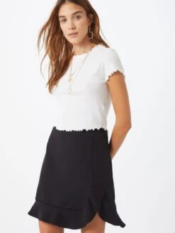 URBAN CLASSICS T-shirts Shirt Dames Zwart / Wit 8 URBAN CLASSICS T-shirts Shirt Dames Zwart / Wit -Dameskleding Verkoop Winkel 6f6fa93a85a84e746af13df61815c8f8