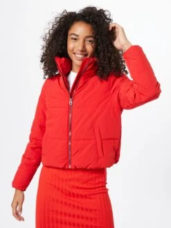 ONLY Gewatteerde Jassen Winterjas Dolly Dames Knalrood -Dameskleding Verkoop Winkel 6ff9a0c71b687f629f959a90bbe3d3ba