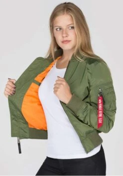 Alpha Industries Tussenjassen Tussenjas MA-1 TT WMN Dames Olijfgroen -Dameskleding Verkoop Winkel 70268fc85cd41e7bf65afbcd28b4febd