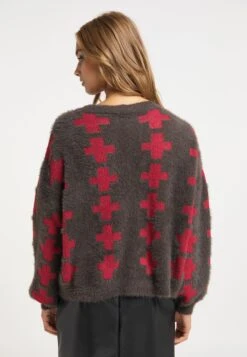 Oversized Truien Oversized Trui Dames Chocoladebruin -Dameskleding Verkoop Winkel 702d76fe25e83e9350a7f8268520cf10