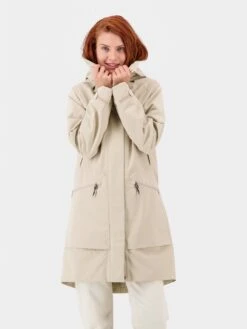 DIDRIKSONS Regenjassen Tussenparka ILMA WNS Dames Beige -Dameskleding Verkoop Winkel 71348bc3875ecc12b76b3a30c076cf69