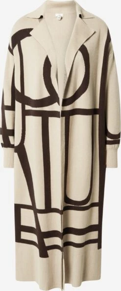 RIVER ISLAND Vesten Gebreid Vest Dames Taupe