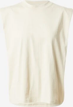 URBAN CLASSICS Mouwloze Shirts Top Dames Pastelgroen