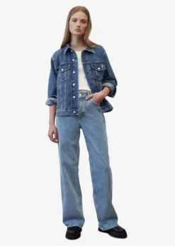 Marc O'Polo DENIM Spijkerjasjes Tussenjas Dames Blauw -Dameskleding Verkoop Winkel 7343050645345f780b638a631970281e