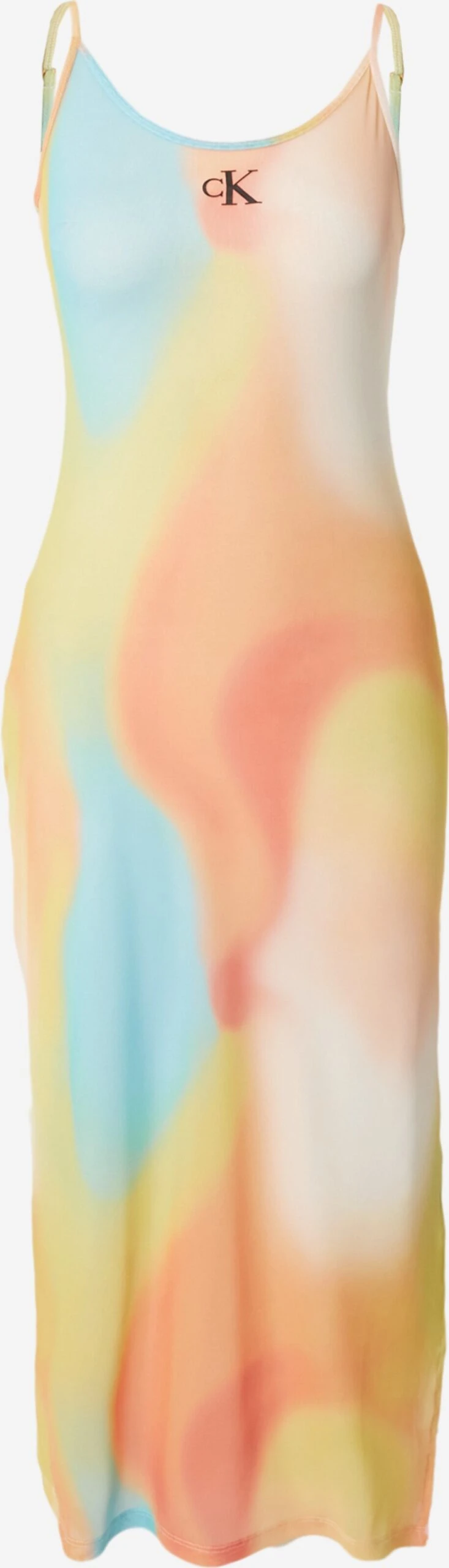 Calvin Klein Swimwear Strandjurkjes Strandjurk Dames Blauw 3 Calvin Klein Swimwear Strandjurkjes Strandjurk Dames Blauw