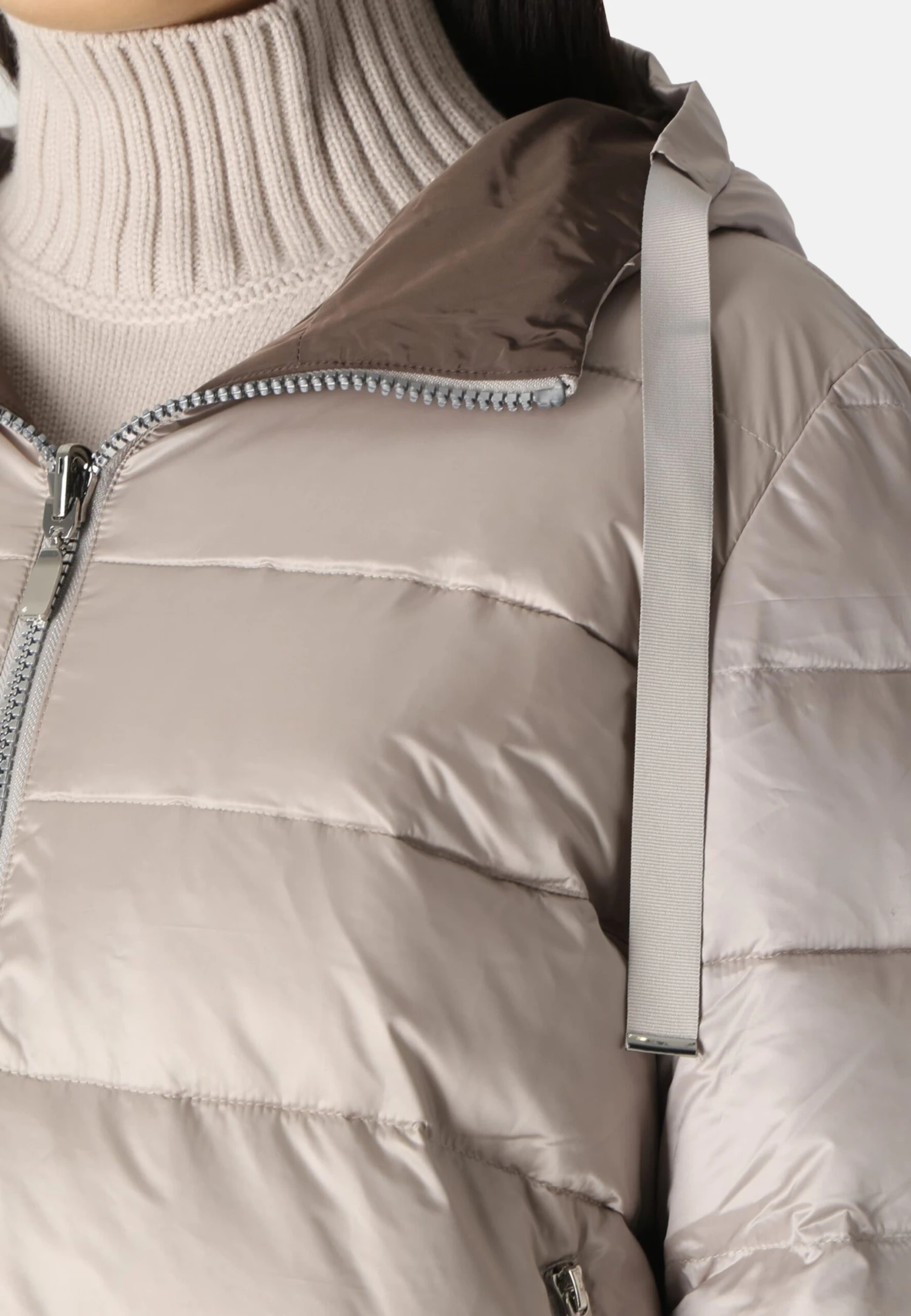 Winterjassen Winterjas Dames Grijs 9 Winterjassen Winterjas Dames Grijs - Afbeelding 7