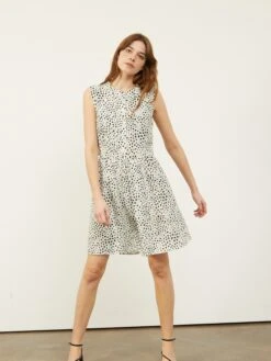 Blousejurken Blousejurk DOMINIQUE Dames Wit -Dameskleding Verkoop Winkel 73dacff35aea366216f27a9d441f9a22