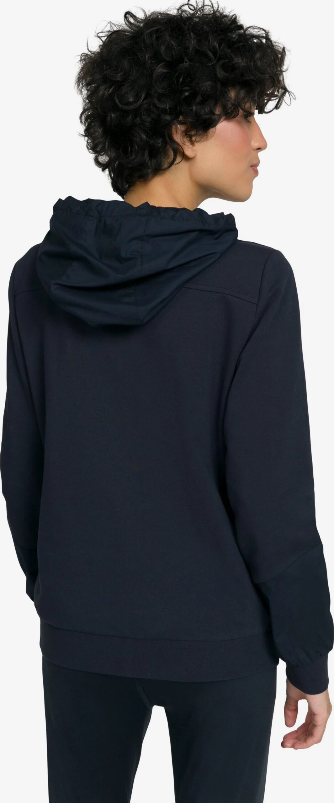 Sweatvesten Sweatvest Dames Donkerblauw 6 Sweatvesten Sweatvest Dames Donkerblauw - Afbeelding 4