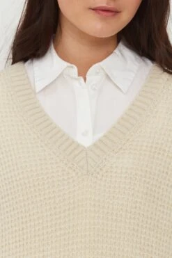 B.young Lange Truien Trui Dames Beige 12 B.young Lange Truien Trui Dames Beige -Dameskleding Verkoop Winkel 743050189d9fc037d7d4a652aac28387