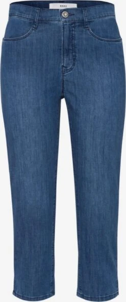 BRAX Denim Shorts Regular Jeans Mary C Dames Blauw