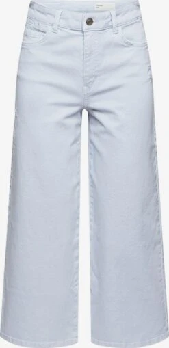 ESPRIT Denim Shorts Wide Leg Jeans Dames Lichtblauw