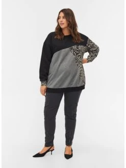 Zizzi Jeans Skinny Jeggings Dames Grijs -Dameskleding Verkoop Winkel 749b02ec357974b0759c19a31e9464db