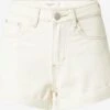 Glamorous Denim Shorts Regular Jeans Dames Ecru -Dameskleding Verkoop Winkel 74ce15a7474d1590e07041f6ae2484f2