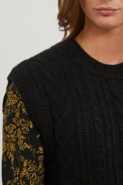 B.young Truien Zonder Mouwen Trui Dames Zwart -Dameskleding Verkoop Winkel 77e690e68eea25579b4f77e7c9ae7ea8